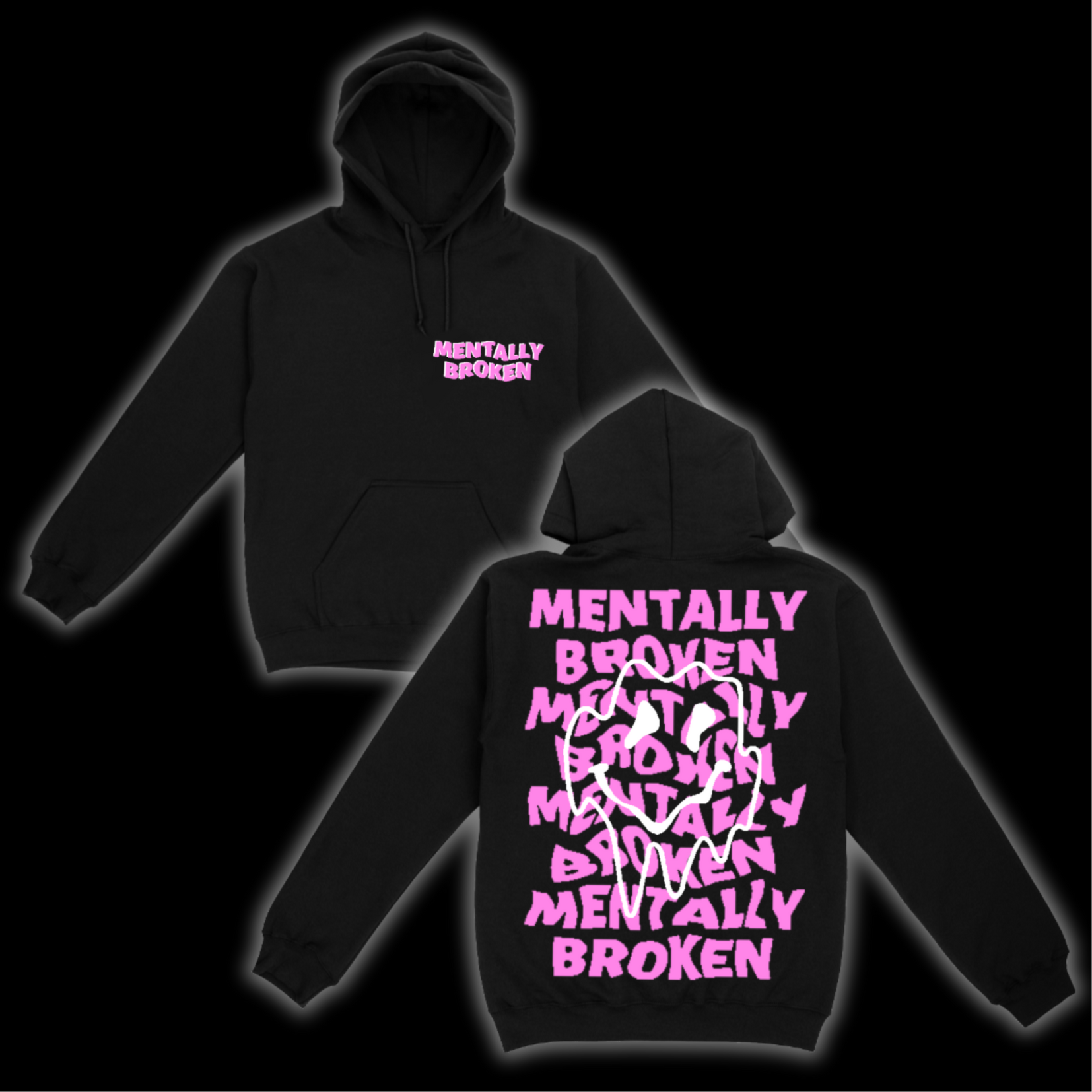 Pink 2024 yungblud hoodie